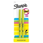 SHARPIE POCKET HIGHLIGHTER YELLOW 2CT