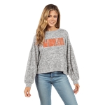 OKLAHOMA STATE PUFF SLEEVE CREWNECK