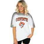 OKSTATE COLORWAVE TEE