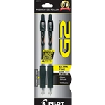 G2 RETRACTABLE EXTRA FINE BLACK 2CT