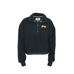 POKES 1/4 ZIP PEBBLE FLEECE PULLOVER