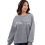 SILVER SEQUIN COWBOYS SWEATSHIRT