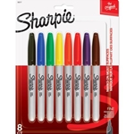 SHARPIE COLORFUL FINE 8CT