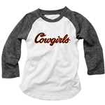 GIRLS CLOUDY YARN RAGLAN