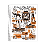 OSU JULIA GASH 11X8.5 SPIRAL NOTEBOOK