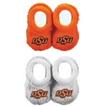BABY BOOTIES WITH OSU BRAND SET