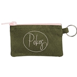 POKES CORDUROY COIN POUCH