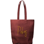 POKES CORDUROY TOTE