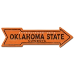 OKSTATE THIS WAY WALL ARROW