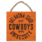 OKSTATE COWBOYS PUCK HANGING SIGN