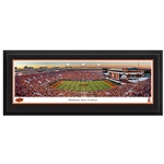 OKLAHOMA STATE FOOTBALL PANORAMA DELUXE FRAME