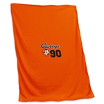 COWBOYS SCRIPT WITH PETE HEAD SWEATSHIRT BLANKET