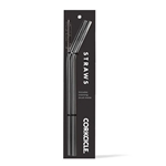 CORKCICLE TUMBLER STRAWS GUNMETAL 2PK