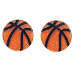 GLITTER GLAM BASKETBALL STUDS