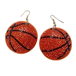 CRYSTAL RHINESTONE BASKETBALL