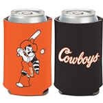 BATTING PETE/COWBOYS SCRIPT CAN COOLER