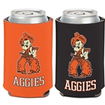 VAULT AGGIES/FUZZY CHAP PETE CAN COOLER