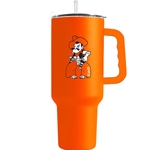 FULL PETE ORANGE TRAVEL TUMBLER 40OZ