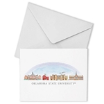 OKLAHOMA STATE SKYLINE 12PK NOTE CARDS