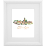 OKSTATE LANDMARK 8X10 PRINT