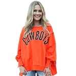 COWBOYS CHENILLE OVERSIZE FLEECE