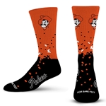 POKES SCRIPT SPRAY ZONE SOCKS