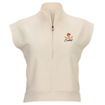 SLEEVELESS TERRY 1/2 ZIP PO