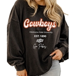 COWBOYS LETTERMAN SWEATSHIRT