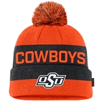 NIKE YOUTH PEAK CUFFED BEANIE W/POM
