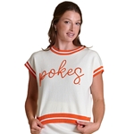 EMBROIDERED VARSITY SWEATER