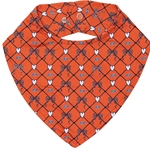INFANT ALL OVER BOW PRINT BANDANA BIB