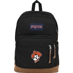 PETE JANSPORT RIGHT PACK W/ LEATHER BOTTOM