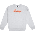 COWBOYS SCRIPT HEAVYWEIGHT CREWNECK