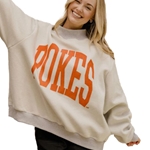 MOCK NECK REVERSIBLE SWEATSHIRT