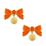 PETE HEAD BOW EARRINGS