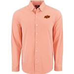 CUTTER & BUCK SKYLINE GINGHAM DRESS SHIRT - TALL