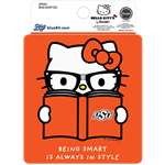 HELLO KITTY BEING SMART STICKER