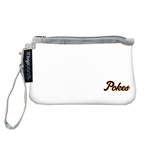 POKES SCRIPT CLEAR WRISTLET