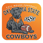 LABRADOR FOOTBALL ARC STICKER