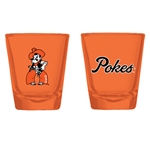 MATTE POKES SCRIPT SHOT GLASS