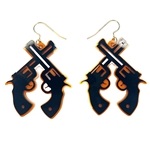FAN GLAM PISTOLS FIRING EARRINGS
