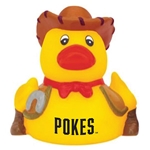 POKES COWBOY RUBBER DUCK