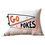 OSU DOUBLE COLLEGIATE PENNANT PILLOW