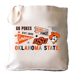 OKSTATE ATHLETIC CLUSTER TOTE