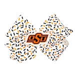 OSU CONFETTI LARGE BOW