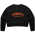 COWBOYS 3D PUFF CROP CREW