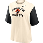 COLOR BLOCK BOXY TEE