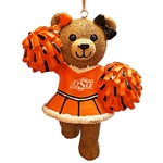 OSU BEAR CHEERLEADER ORNAMENT