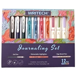 WRITECH JOURNALING SET - 12PK VINTAGE