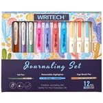 WRITECH JOURNALING SET - 12PK MILD